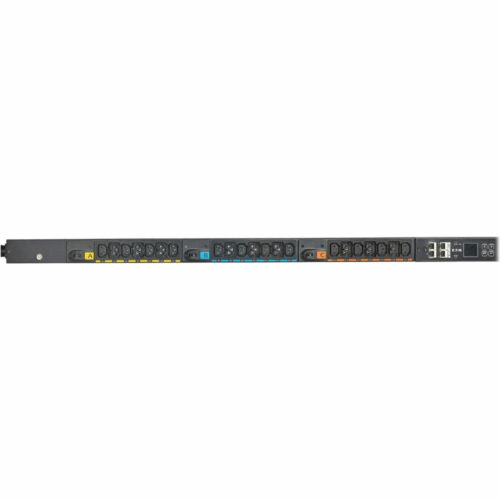 Eaton EVMOGU23X-E 42-Outlets PDUMetered, Metered-by-OutletUniversal Input, Hardwired24 x IEC 60320 C13, 18 x IEC 60320 C39230 V… EVMOGU23X-E