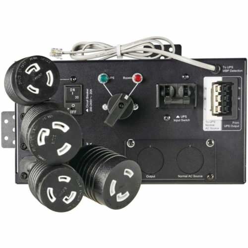 Eaton 9PX G2 Maintenance Bypass for Select 3kVA to 6kVA UPS Systems, Hardwired Input/Output, 2 L6-20R and 2 L6-30R Outlets, 0U Rack/Tower/Wal… MBP6K208G2
