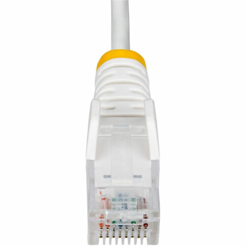 Startech .com 20ft White Slim CAT6 Ethernet Cable, Slim Snagless RJ45, UTP, LSZH, 28AWG Bare Copper, Slim Network Patch Cord, Fluke TestedS… N6PAT20WHS