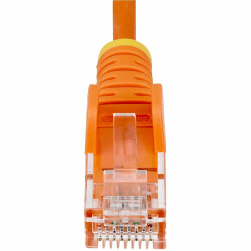 Startech .com 30ft Orange Slim CAT6 Ethernet Cable, Slim Snagless RJ45, UTP, LSZH, 28AWG Bare Copper, Slim Network Patch Cord, Fluke Tested -… N6PAT30ORS