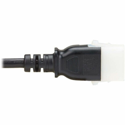 Eaton Tripp Lite Series PDU Power Cord, C13 to P-Lock C14North America and Europe Rated, 10A, 250V, 18 AWG, 2 ft. (0.6 m), BlackFor PDU,… P004-E02