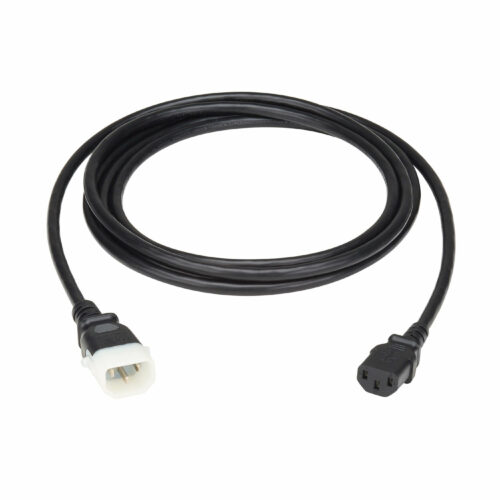 Eaton Tripp Lite Series PDU Power Cord, C13 to P-Lock C14North America and Europe Rated, 10A, 250V, 18AWG, 6 ft. (1.83m), BlackFor PDU, S… P004-E06