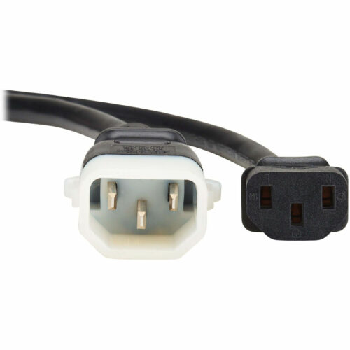 Eaton Tripp Lite Series PDU Power Cord, C13 to P-Lock C14North America and Europe Rated, 10A, 250V, 18AWG, 6 ft. (1.83m), BlackFor PDU, S… P004-E06
