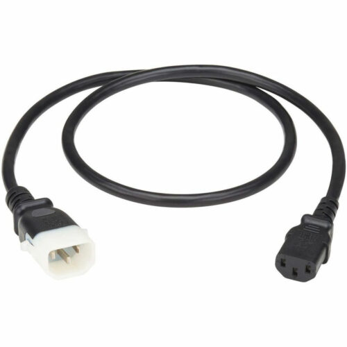 Eaton Tripp Lite Series PDU Power Cord, C13 to P-Lock C14Heavy-Duty, 15A, 250V, 14 AWG, 4 ft. (1.2 m), BlackFor PDU, Computer, Monitor, H… P005-E04