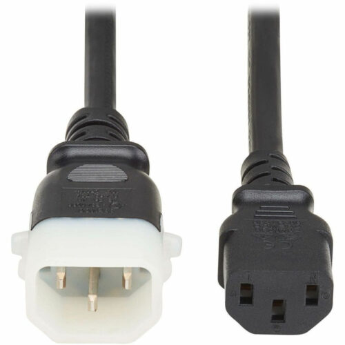 Eaton Tripp Lite Series PDU Power Cord, C13 to P-Lock C14Heavy-Duty, 15A, 250V, 14 AWG, 4 ft. (1.2 m), BlackFor PDU, Computer, Monitor, H… P005-E04