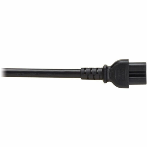 Eaton Tripp Lite Series PDU Power Cord, C15 to P-Lock C14Heavy-Duty, 15A, 250V, 14 AWG, 3 ft. (0.9 m), BlackFor PDU, Computer, Monitor, H… P018-E03