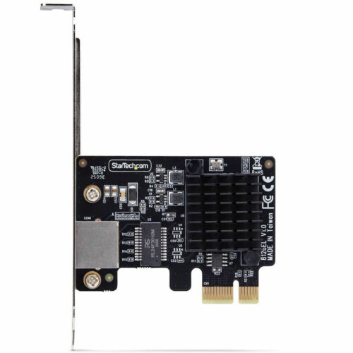 Startech .com 1-Port 5G Gigabit PCIe Network Adapter Card, 5G/2.5G/1G/100M/10M, PCI Express NIC, Realtek RTL8126, Windows & Linux, TA… PR15GR-NETWORK-CARD