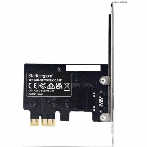 Startech .com 1-Port 5G Gigabit PCIe Network Adapter Card, 5G/2.5G/1G/100M/10M, PCI Express NIC, Realtek RTL8126, Windows & Linux, TA… PR15GR-NETWORK-CARD