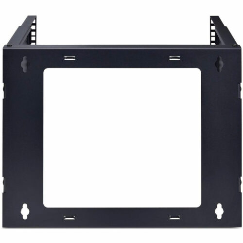 Startech .com 2-Post 8U Wall Mounted Rack, Adjustable Depth up to 16in, Bracket for 19-inch Server/Data/Networking Equipment, Max 88lb2… WALLMOUNT8-HAF